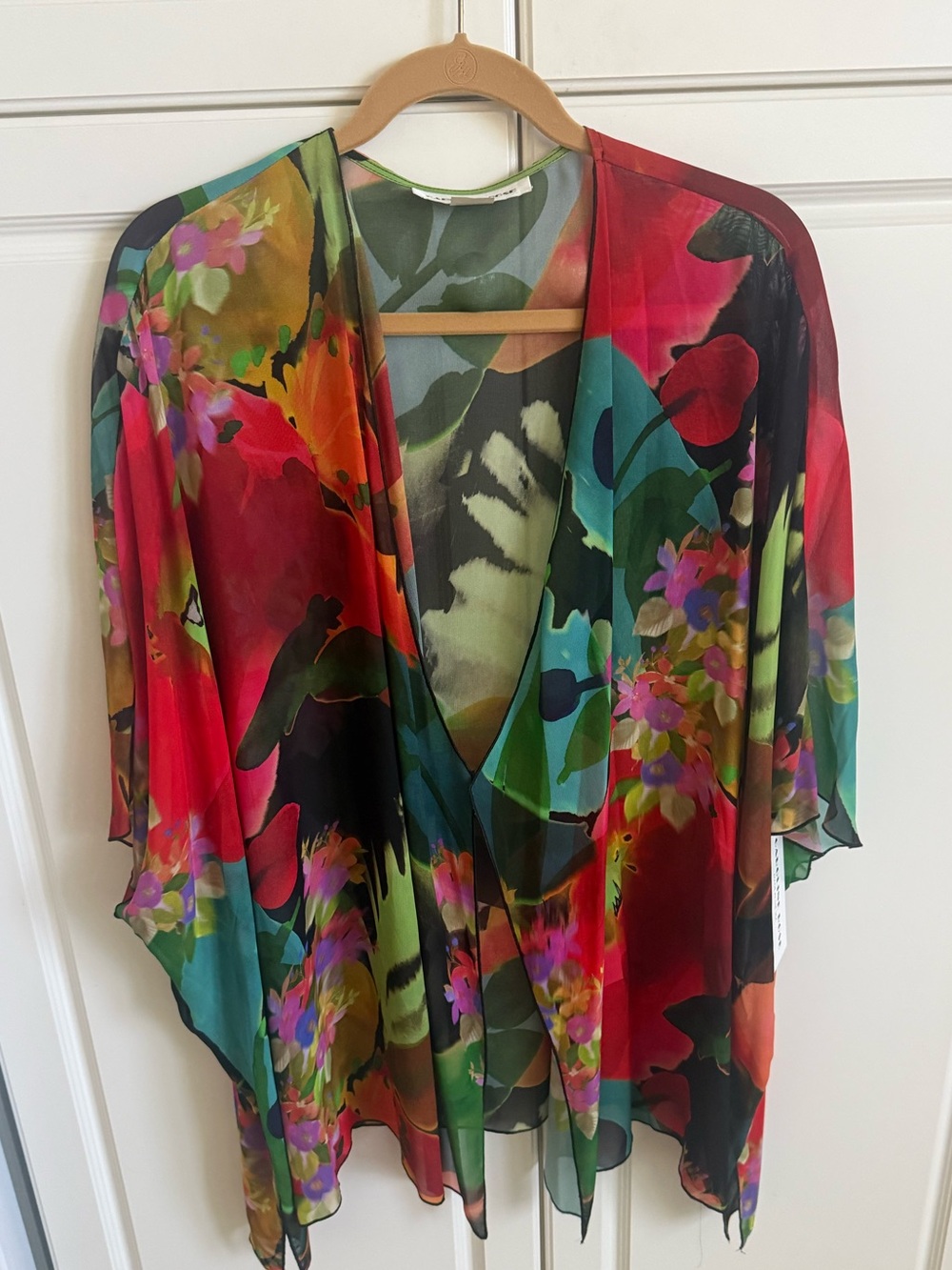 Caroline Rose Floral Kimono/ Ruanna /Cover up/ Jacket made in USA
